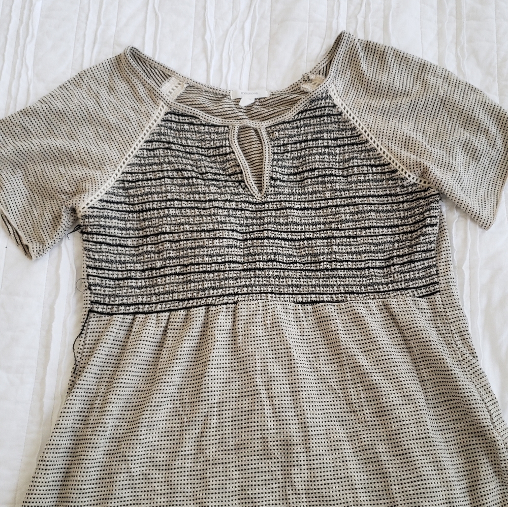Tan blouse